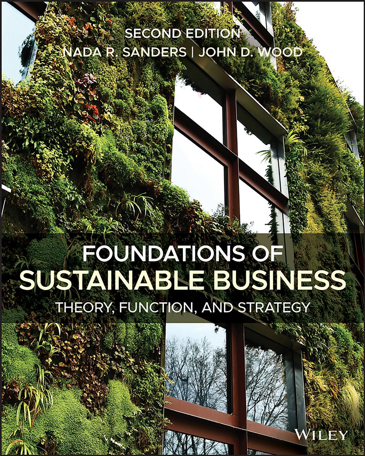 Foundations of Sustainable by Nada R. Sanders