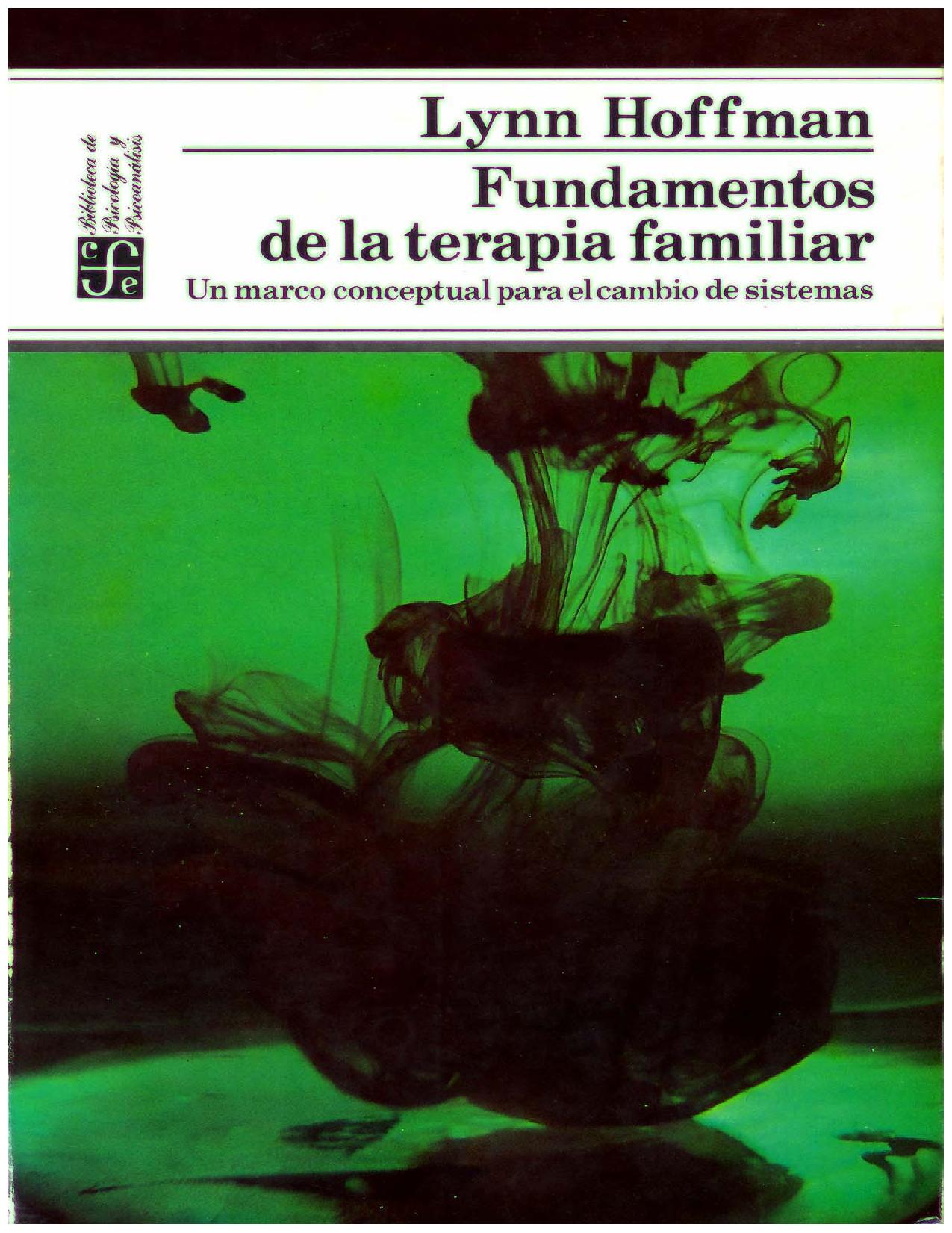 Foundations of family therapy : a conceptual framework for systems change by Lynn Hoffman
