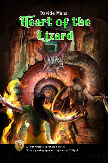 Four Against Darkness Fiction Heart of the Lizard by Unknown
