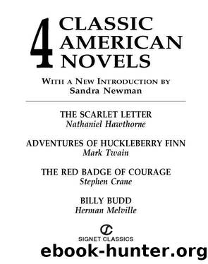 Four Classic American Novels by Nathaniel Hawthorne