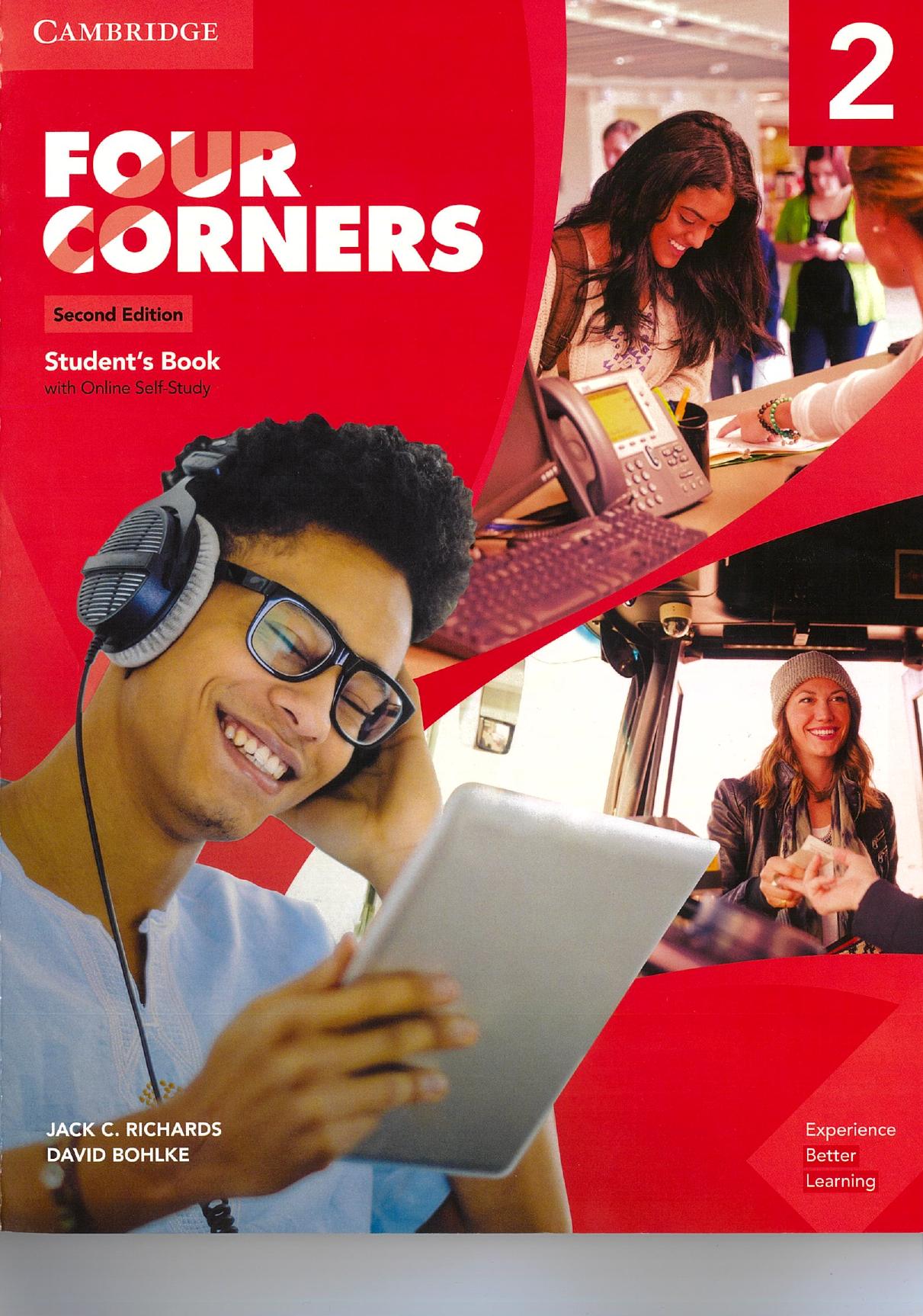 Four Corners Level 2 Student's Book with Online Self-Study by Jack C. Richards David Bohlke