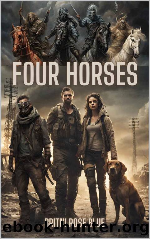Four Horses by Britni Rose Blue