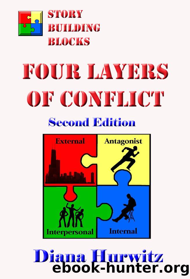 Four Layers of Conflict: Story Building Blocks by Hurwitz Diana