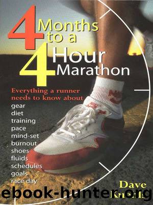 Four Months to a Four-Hour Marathon by Dave Kuehls