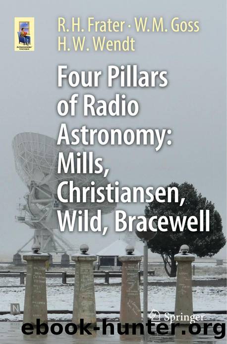 Four Pillars of Radio Astronomy: Mills, Christiansen, Wild, Bracewell by R.H. Frater • W.M. Goss • H.W. Wendt