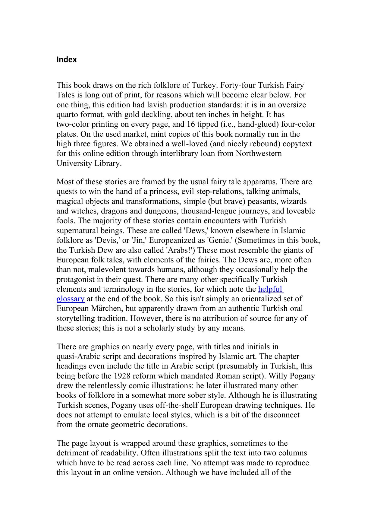 Fourty-Four Turkish Fairy Tales by Ignácz Kúnos