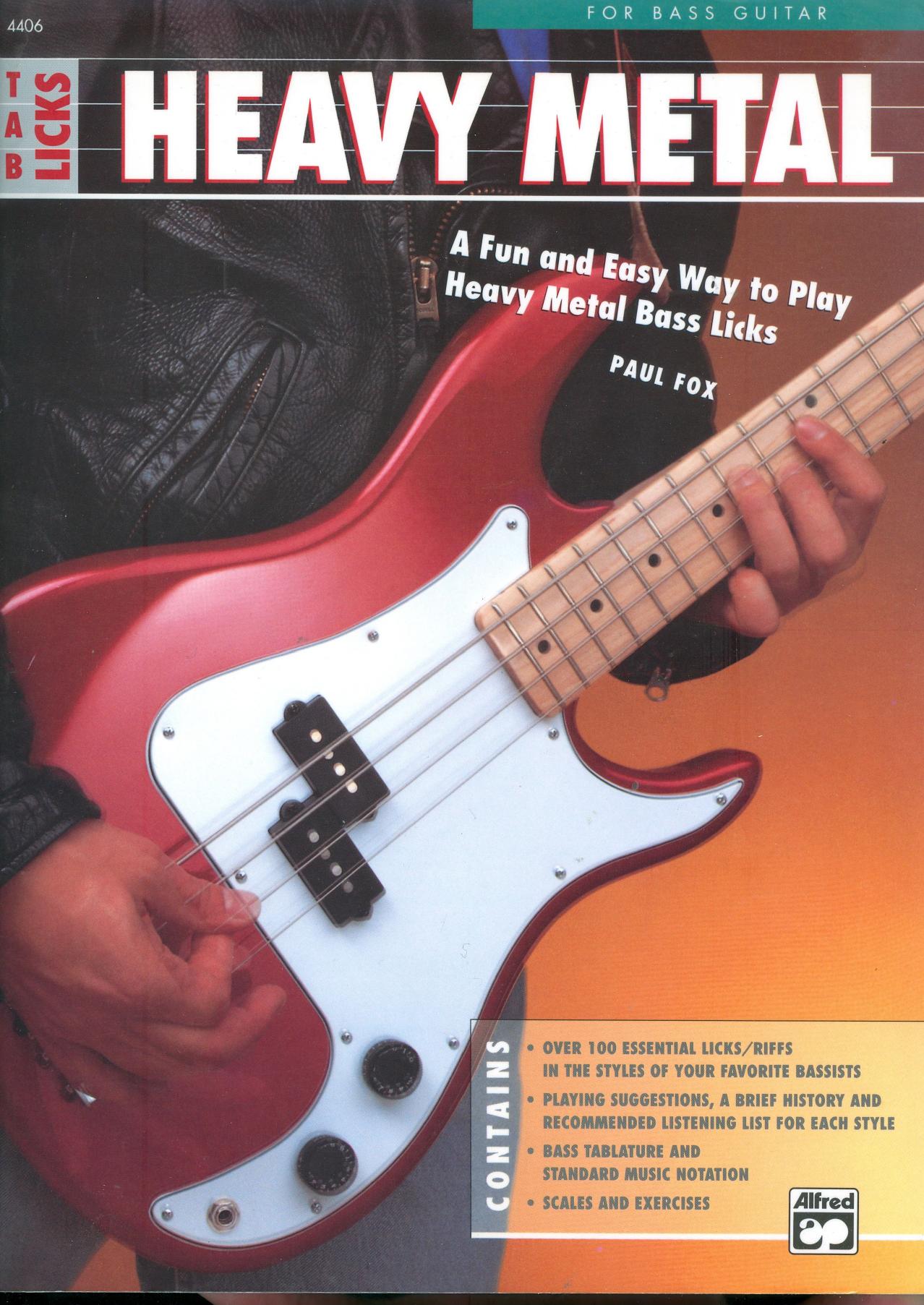Fox, Paul by Heavy Metal Bass Tab Licks