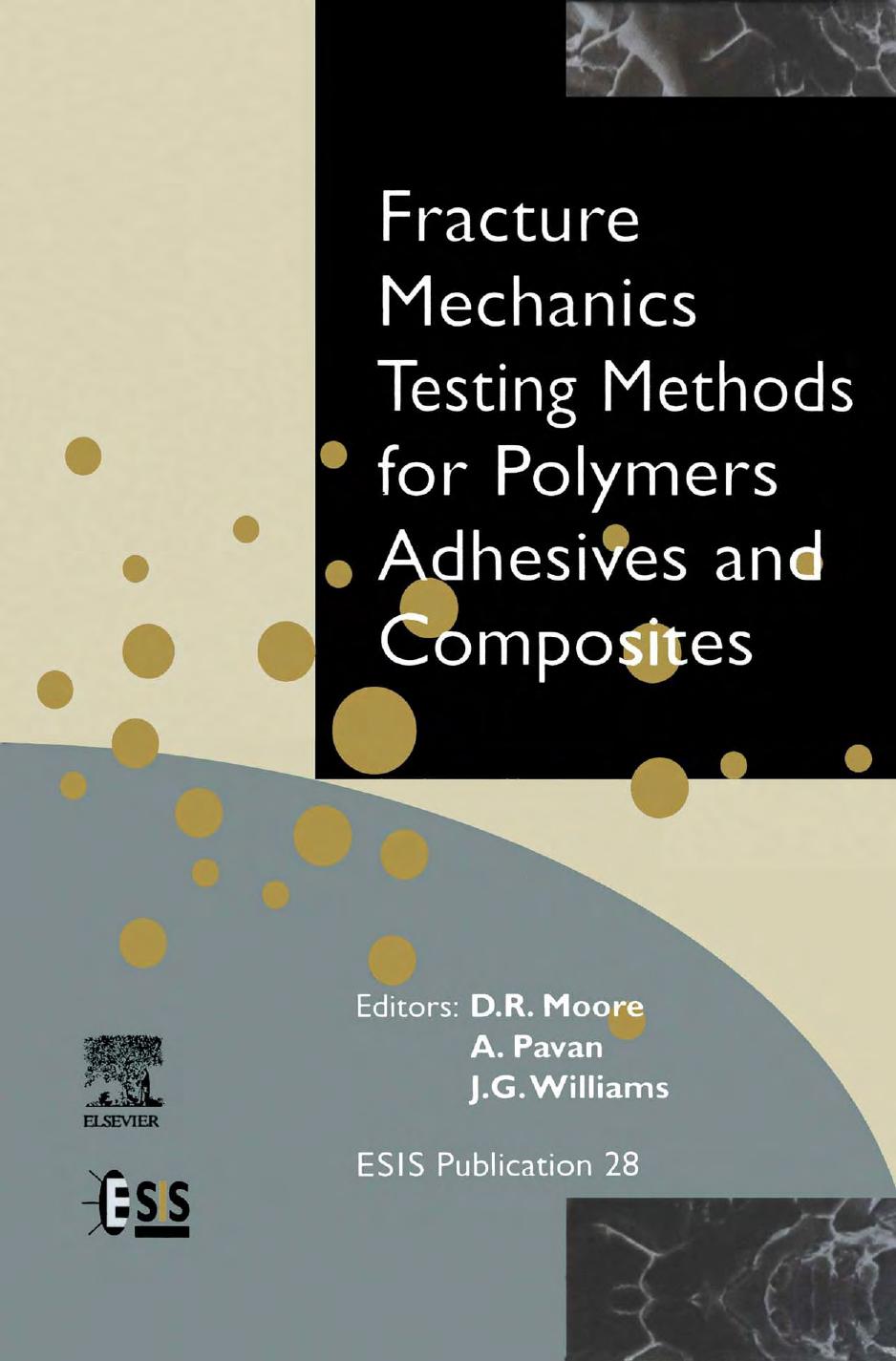 Fracture Mechanics Testing Methods for Polymers, Adhesives and Composites, Volume 28 by Moore D.R. Williams J.G Pavan A