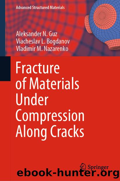 Fracture of Materials Under Compression Along Cracks by Aleksander N. Guz & Viacheslav L. Bogdanov & Vladimir M. Nazarenko
