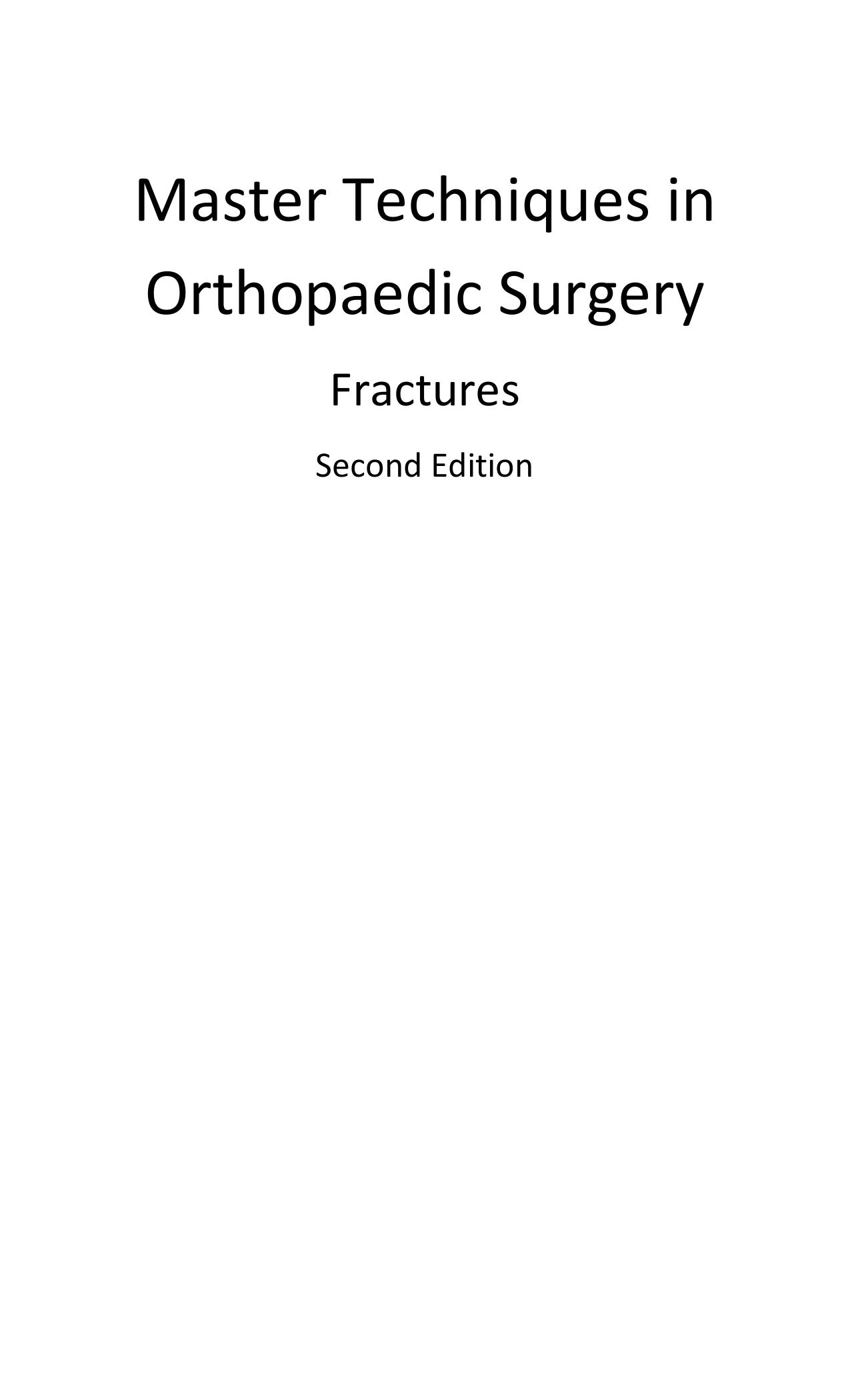 Fractures by Donald A. Wiss MD