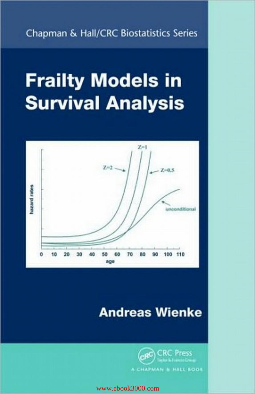 Frailty Models in Survival Analysis by Unknow