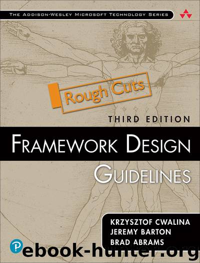 Framework Design Guidelines: Conventions, Idioms, and Patterns for Reusable .NET Libraries, 3rd Edition by Brad Abrams & Jeremy Barton & Krzysztof Cwalina