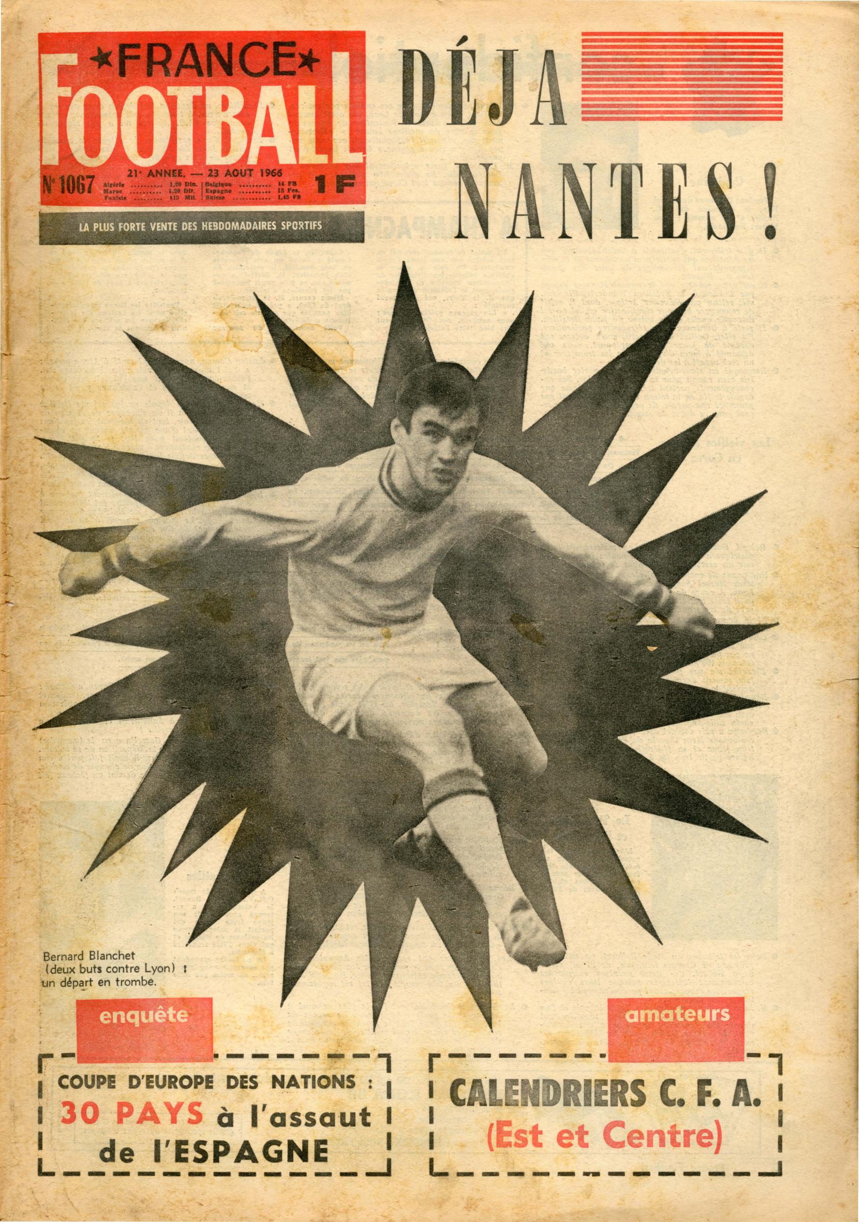 France football 1067 (1966-08-23) by Unknown