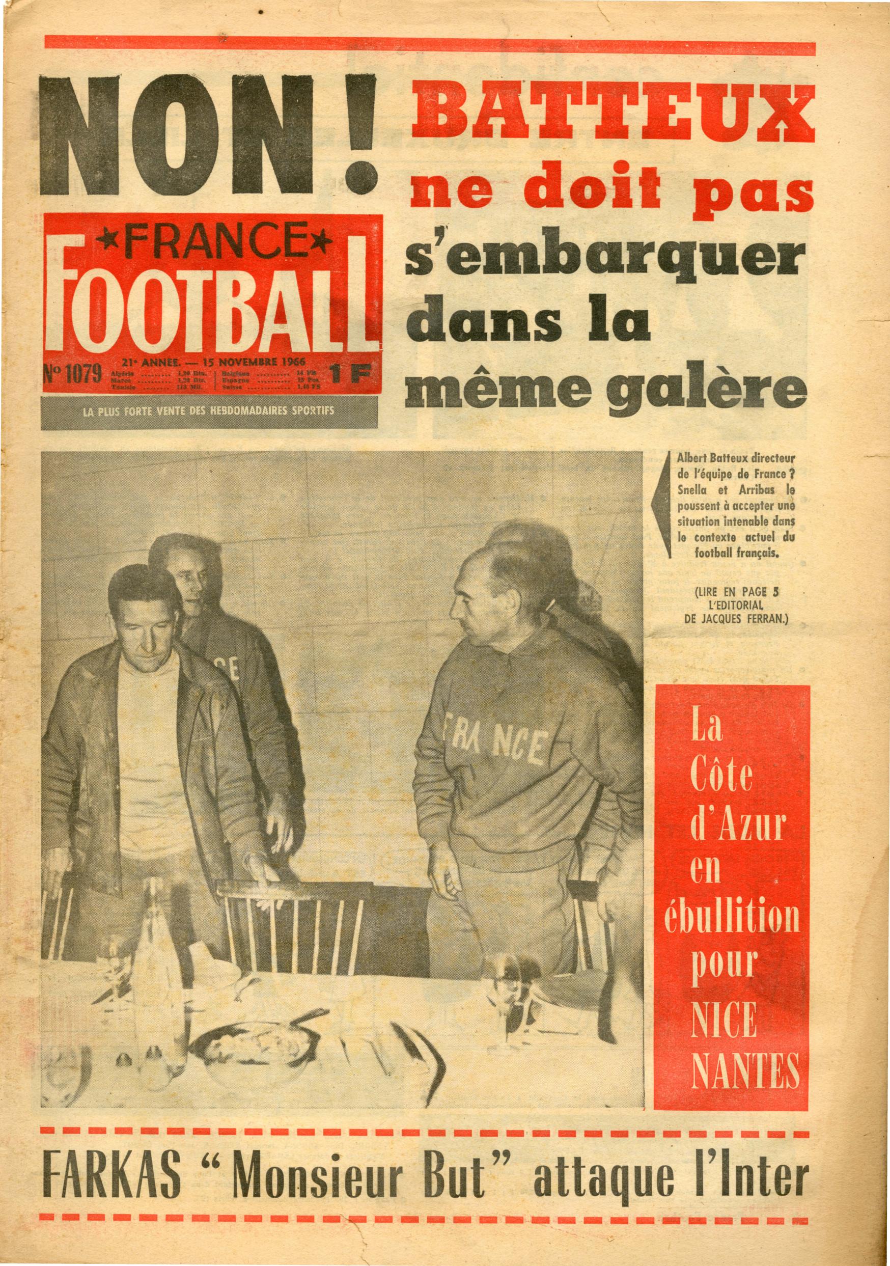 France football 1079 (1966-11-15) by Unknown