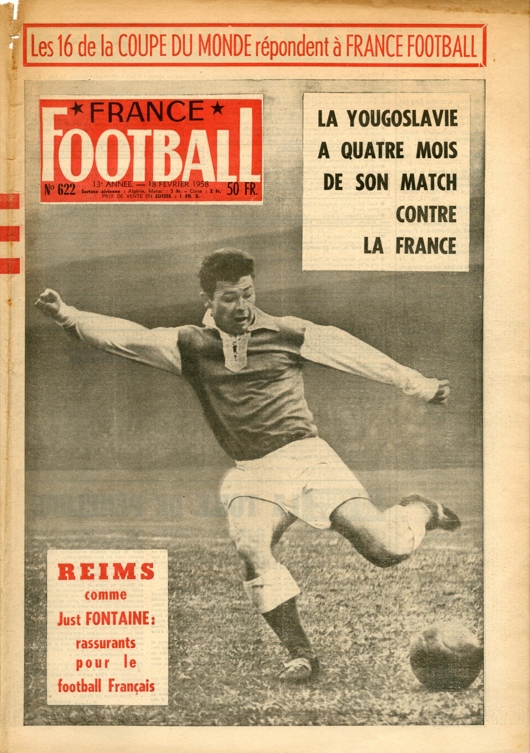 France football 622 (1958-02-18) by Unknown