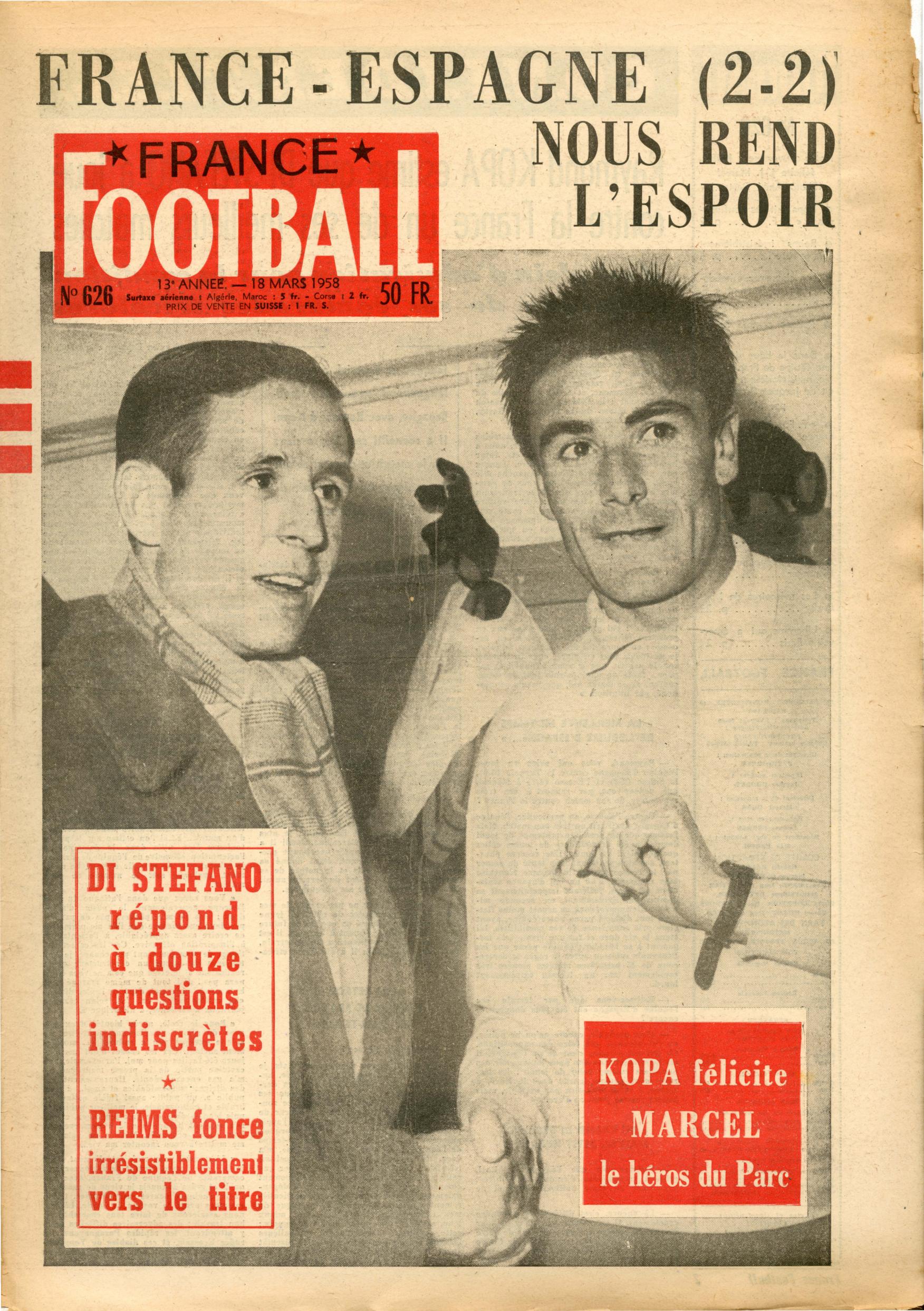 France football 626 (1958-03-18) by Unknown