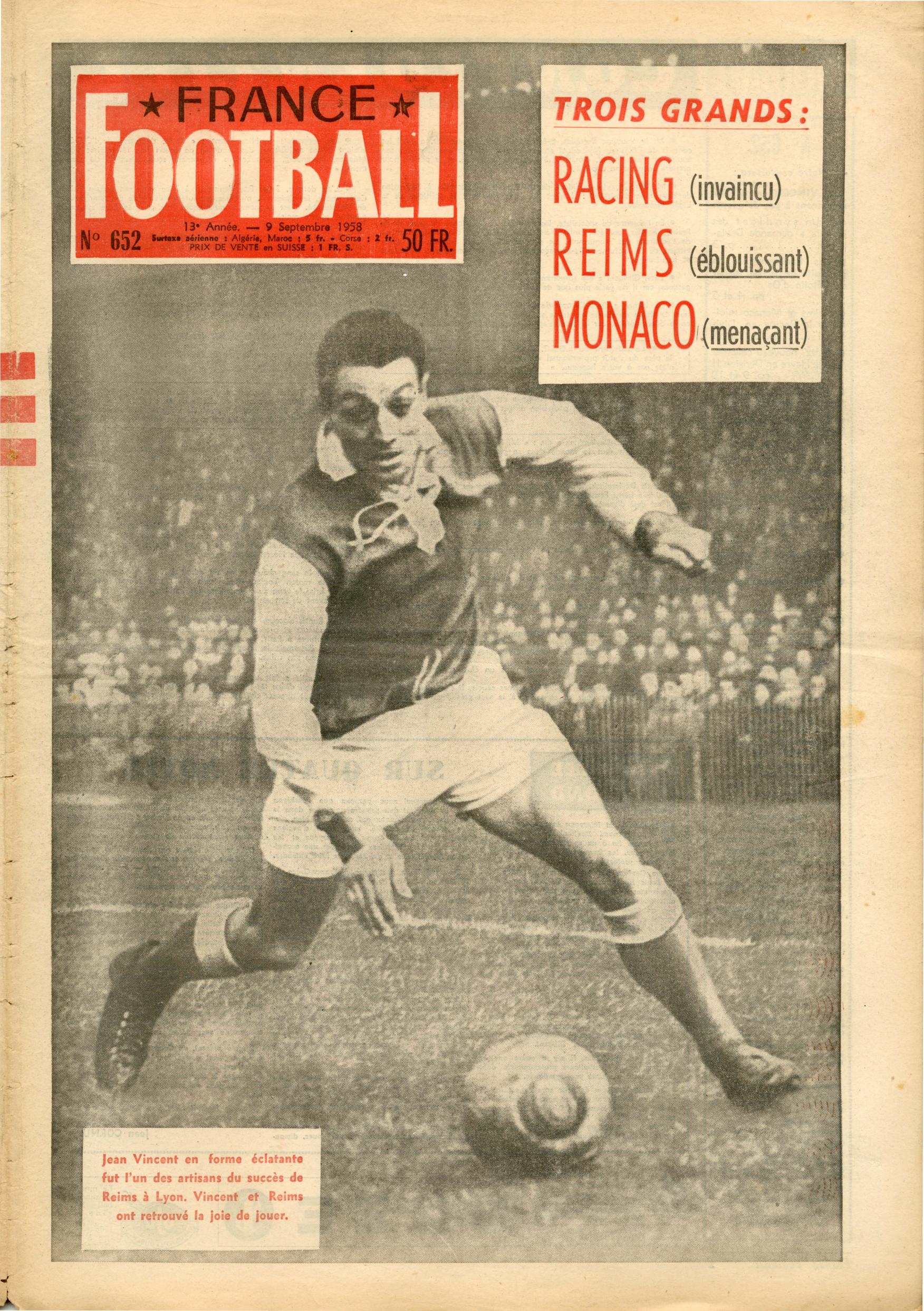 France football 652 (1958-09-09) by Unknown
