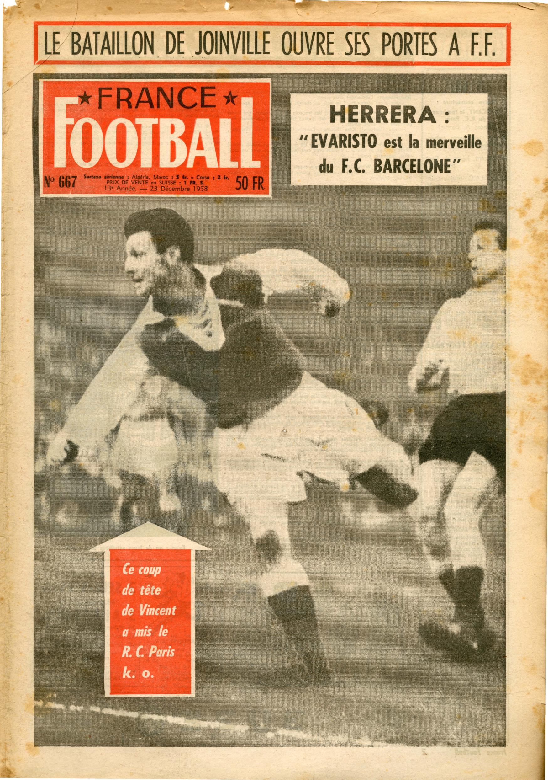 France football 667 (1958-12-23) by Unknown