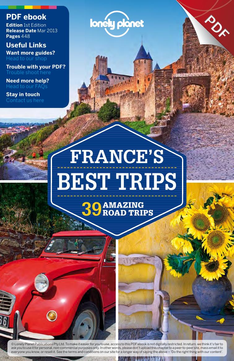 France's Best Trips - Full PDF eBook by Lonely Planet
