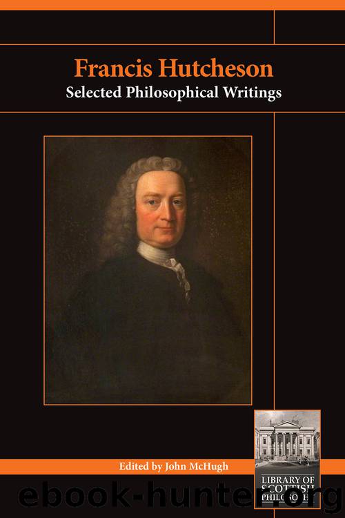 Francis Hutcheson by McHugh John;