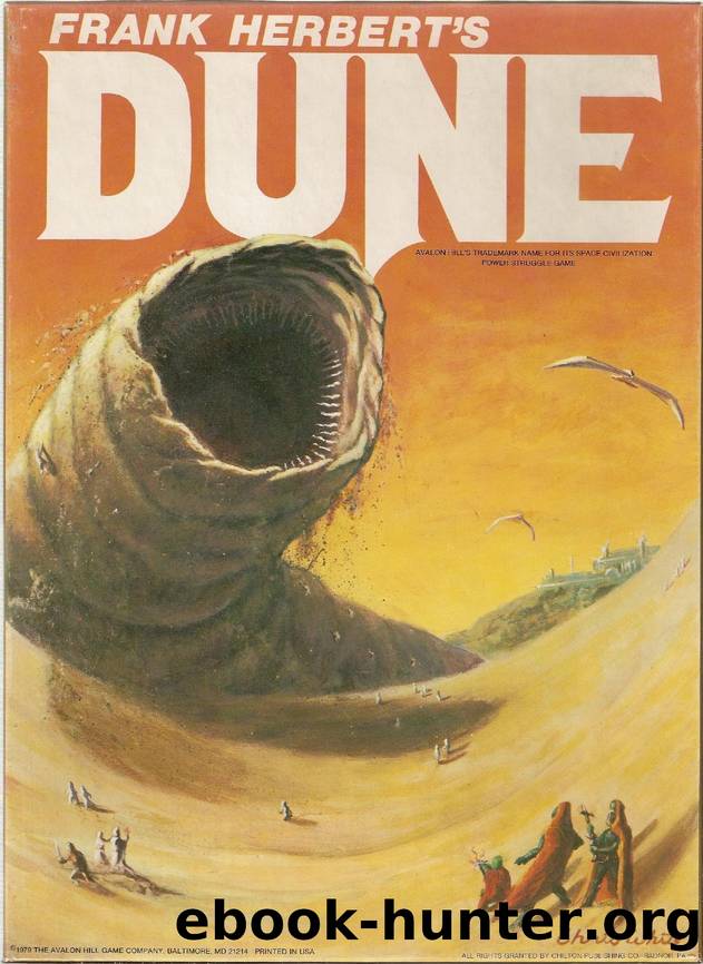 Frank Herbert's Dune by Avalon Hill