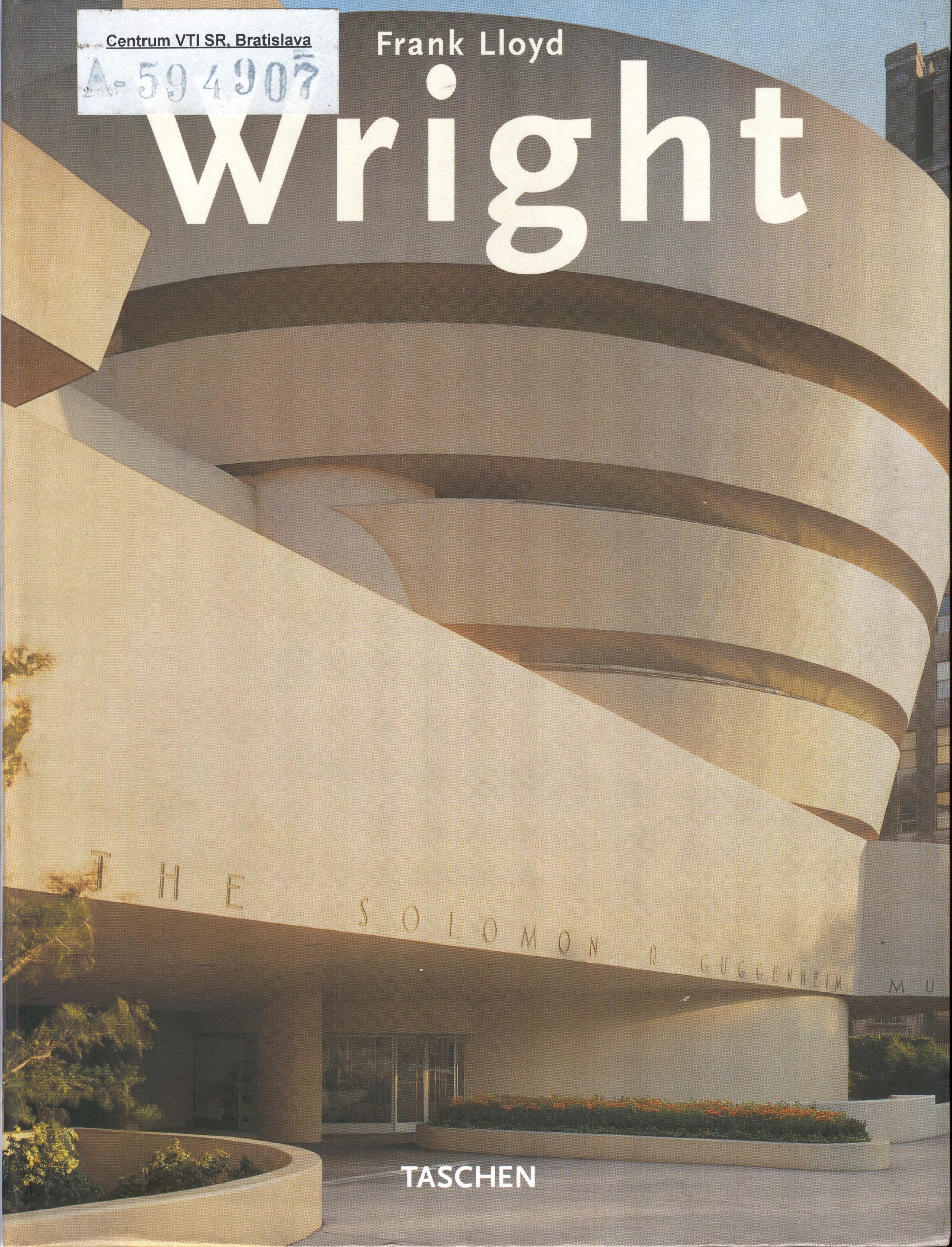 Frank Lloyd Wright by Bruce Brooks Pfeiffer