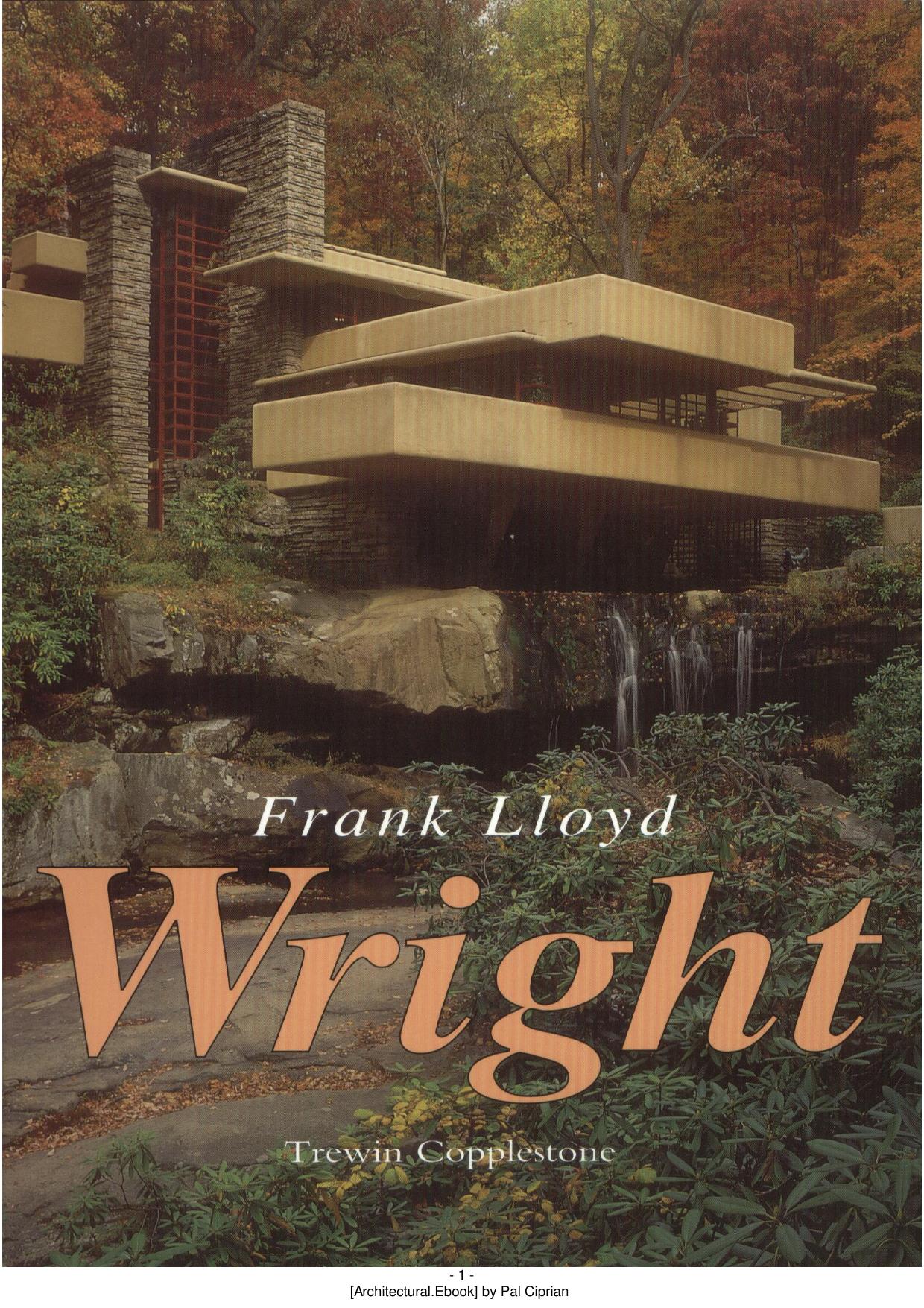 Frank Lloyd Wright by Trewin Coppletone