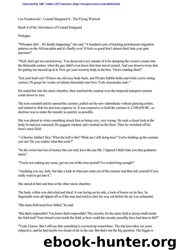 Frankowski, Leo - Conrad 04 - Flying Warlord by Frankowski Leo