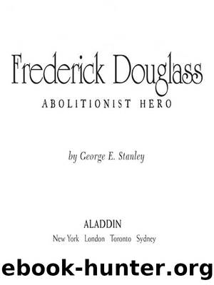 Frederick Douglass by George E. Stanley