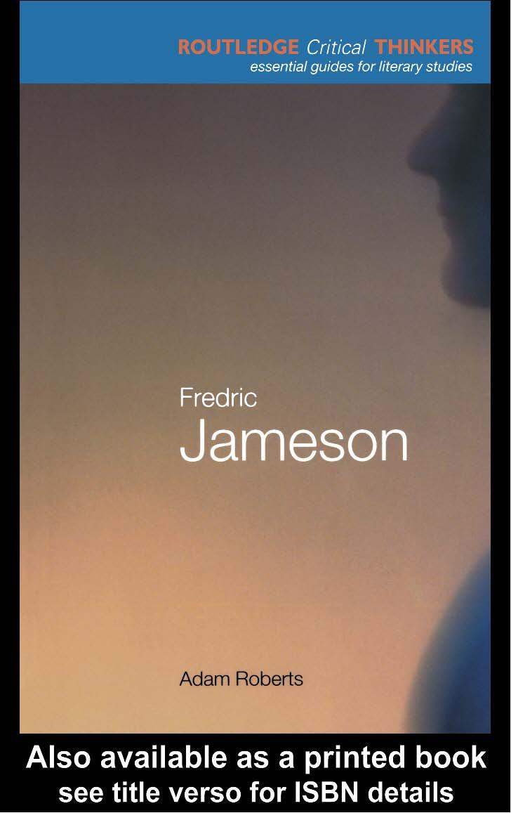 Fredric Jameson by Adam Roberts