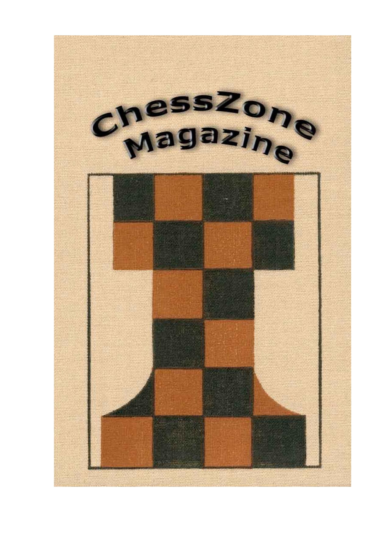 Free Chess Magazine (ChessZone Magazine) by ChessZone.org