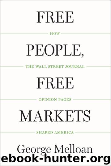 Free People, Free Markets by George Melloan