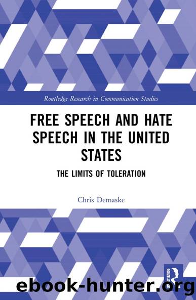 Free Speech and Hate Speech in the United States by Chris Demaske