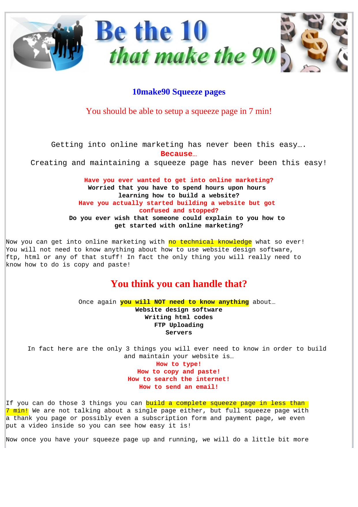 Free Websites For Opt-in Pages And More.. by Best of Kuszter's Collection