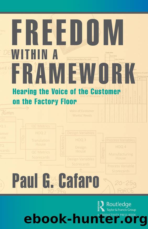 Freedom Within a Framework by Paul G. Cafaro