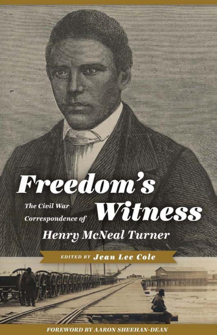 Freedom's Witness : The Civil War Correspondence of Henry Mcneal Turner by Jean Lee Cole; Aaron Sheehan-Dean