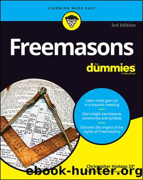 Freemasons for Dummies by Hodapp Christopher;