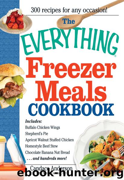 Freezer Meals Cookbook by Candace Anderson