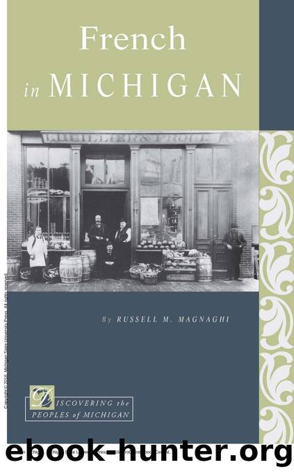 French in Michigan by Russell M. Magnaghi
