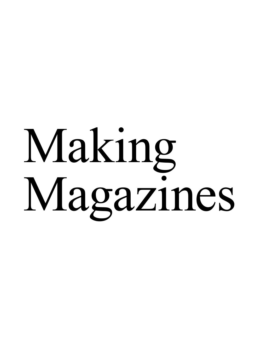 Fresh Dialogue 7: Making Magazines by Farjam Lisa;Haskell David;Lippy Tod