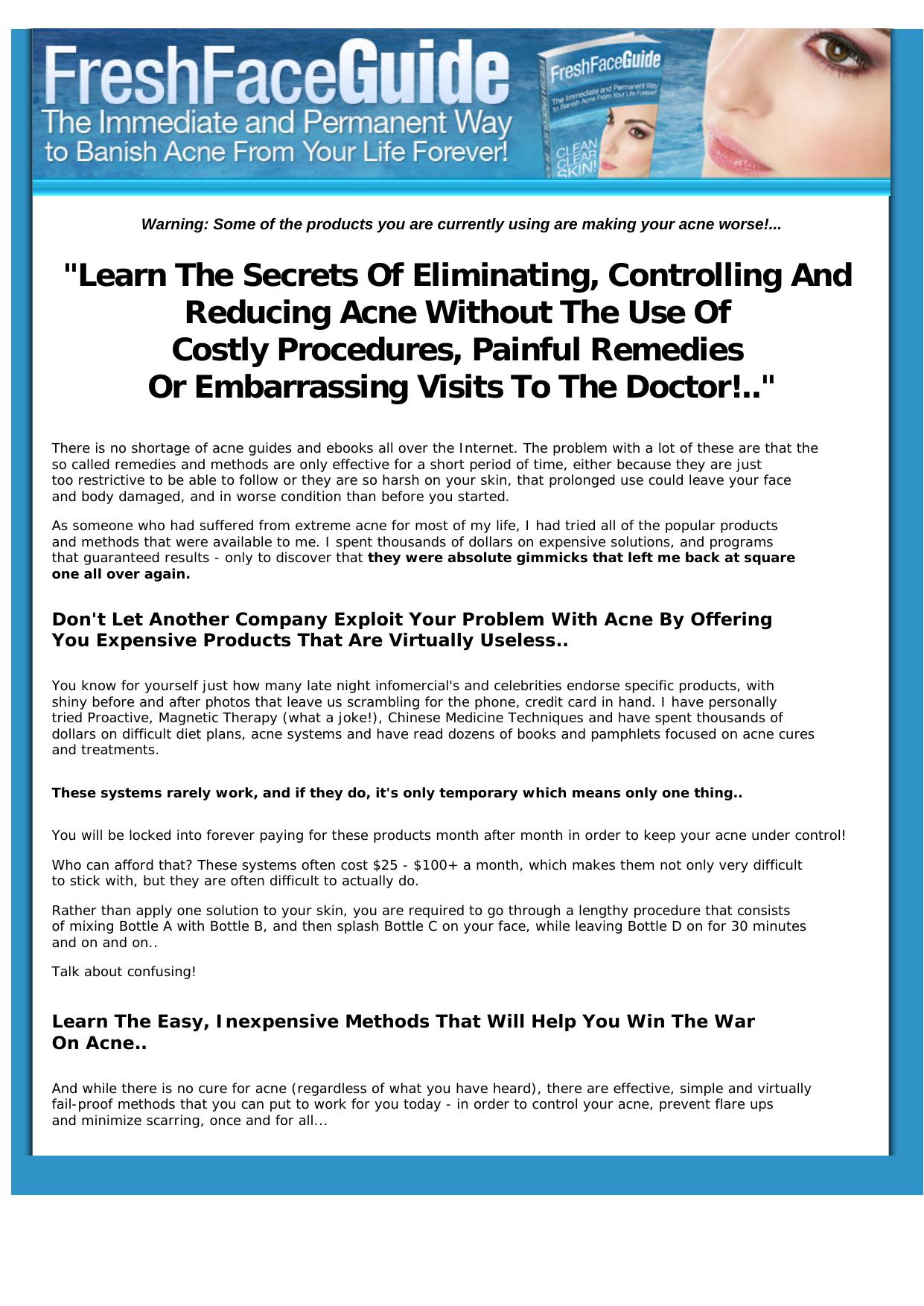 Fresh Face Guide. by Best of Kuszter's Collection