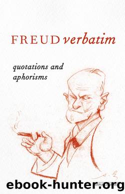Freud Verbatim by Sigmund Freud