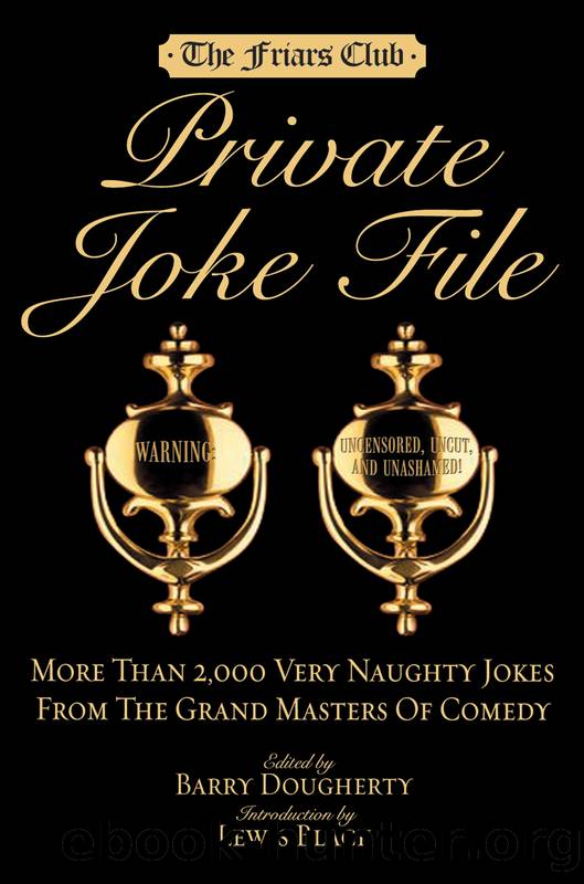 Friars Club Private Joke File by Barry Dougherty