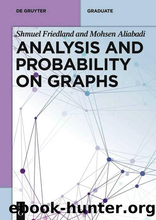 Friedland S., Aliabadi M. Analysis and Probability on Graphs 2025 by Unknown