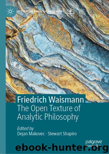 Friedrich Waismann by Dejan Makovec & Stewart Shapiro