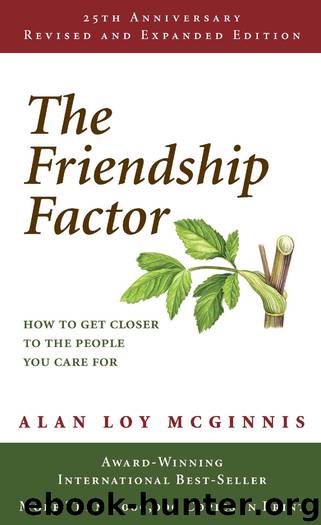 Friendship Factor by Alan Loy Mcginnis