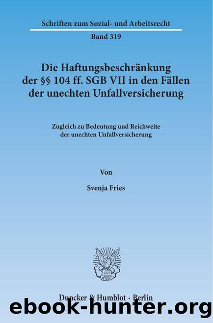 Fries by Schriften zum Sozial- und Arbeitsrecht (9783428541348)