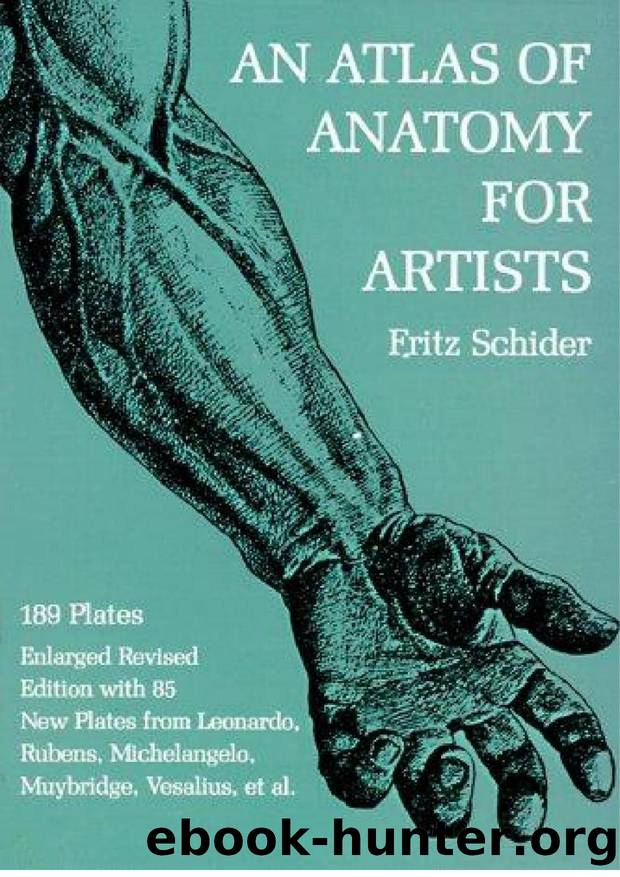 Fritz Schider. An atlas of anatomy for artists by Unknown