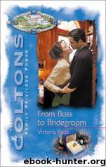 From Boss to Bridegroom by Victoria Pade