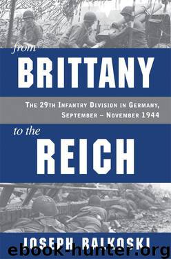 From Brittany to the Reich by Joseph Balkoski